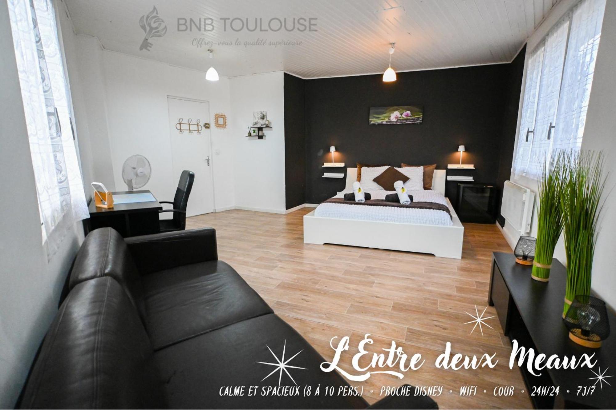 Pause Entre Deux Meaux ► Proche Disneyland Paris ► Wifi ► Netflix ► 24/24H Penchard Exterior photo